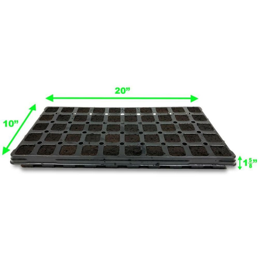 * Viagrow Pro Plugs 50 Site Propagation Grow Plugs With Insert 12-Pack (50 Plugs/Pack)