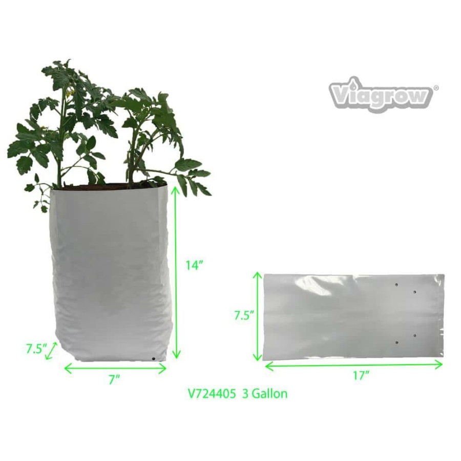 * Viagrow 3 Gal. Nursery Grow Bags (50-Pack)