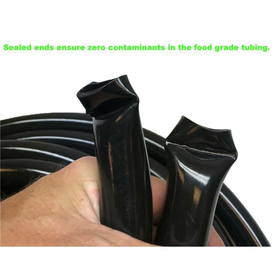 * Viagrow 100 Ft. 30 M, 3/4 In. I.D 1 In. O.D Vinyl Multi-Purpose Bpa Free Food Grade Soft Irrigation Tubing