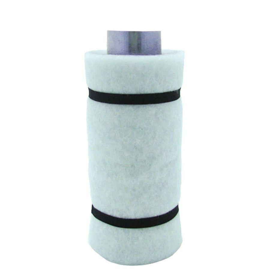* Viagrow 4 In. Carbon Air Filter 2 With Flange 55-110 Cfm Exhaust