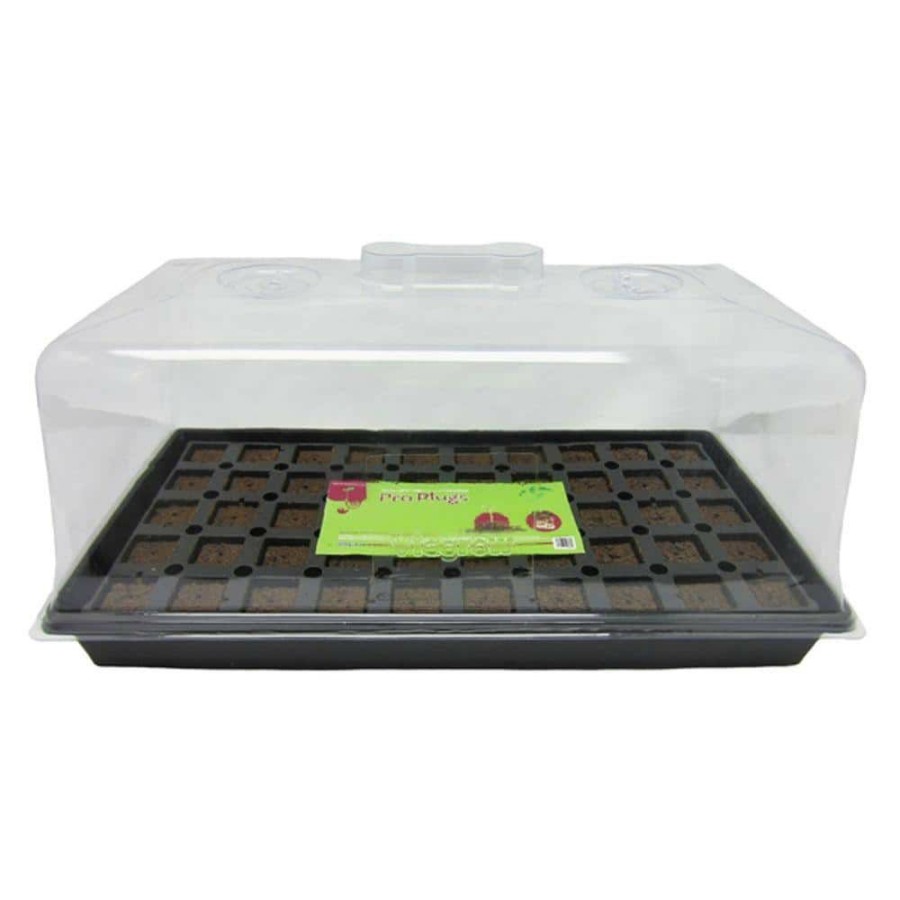 * Viagrow 50 Site Pro Plugs With Tray, Insert And Tall Dome