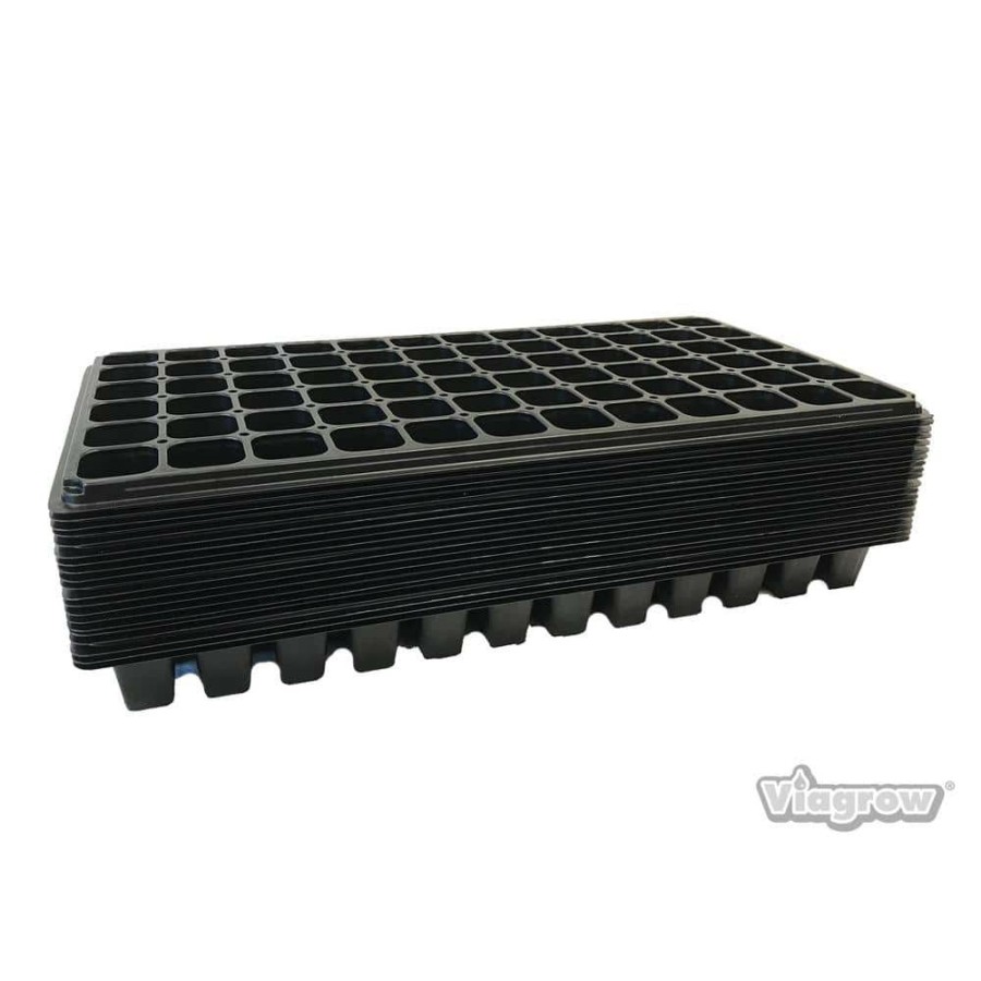 * Viagrow 72 Cell Seedling Grow Plugs Starter Trays (20-Pack)