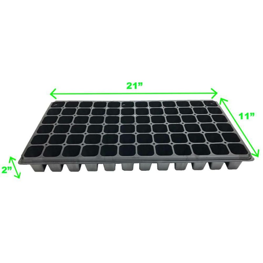 * Viagrow 72 Cell Seedling Grow Plugs Starter Trays (20-Pack)