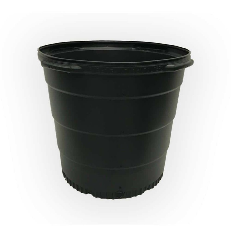* Viagrow 15 Gal. Plastic Round Nursery Trade Pots (5-Pack)