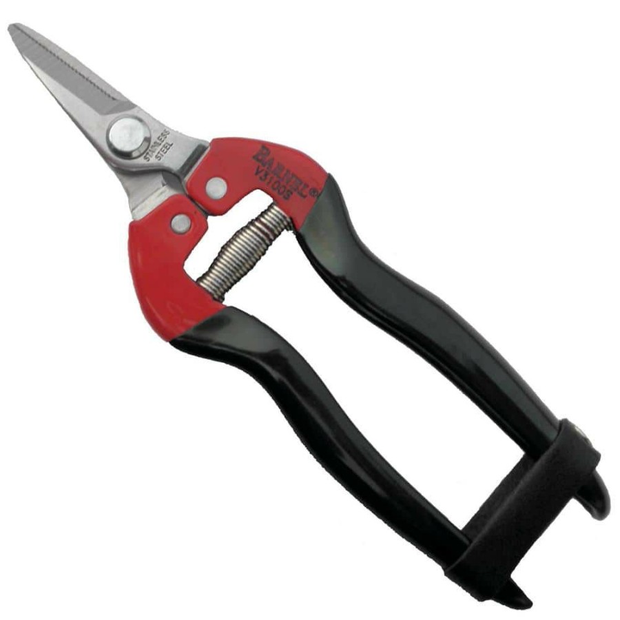 * Barnel Usa 6-1/2 In. Serrated Blunt-Nose Garden Pruning Shears