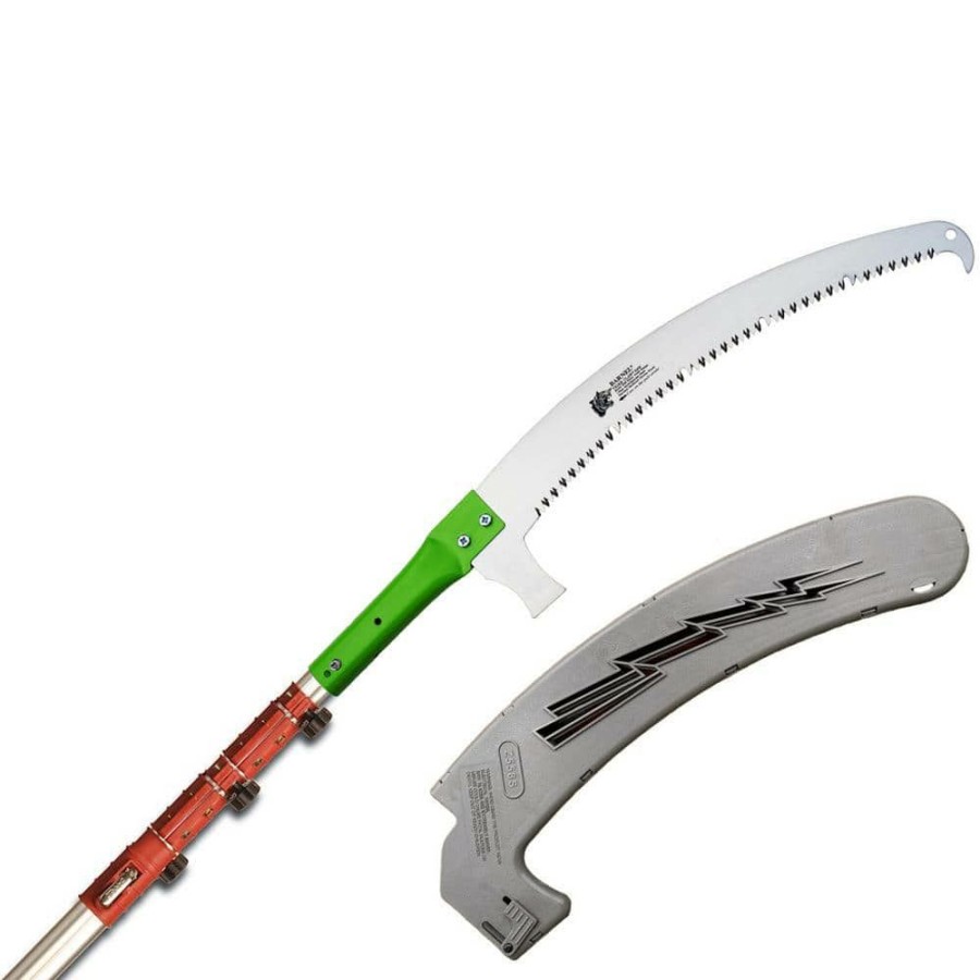 * Barnel Usa 17 In. Curved Arborist Blade With 7-1/4 Ft. To 23 Ft. Telescoping Pole Saw