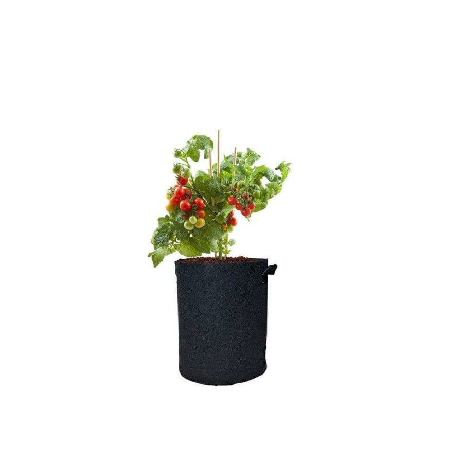 * Viagrow 7 Gal. Breathable Fabric Root Aeration Pot With Handles (5-Pack)
