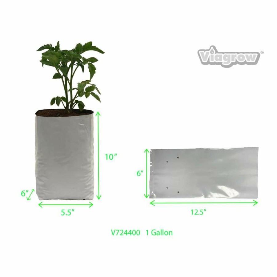 * Viagrow 1 Gal. Nursery Grow Bags (50-Pack)