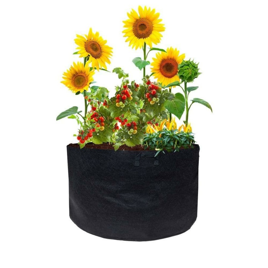 * Viagrow 25 Gal. Plastic Mini Raised Garden Bed With Handles (3-Pack)