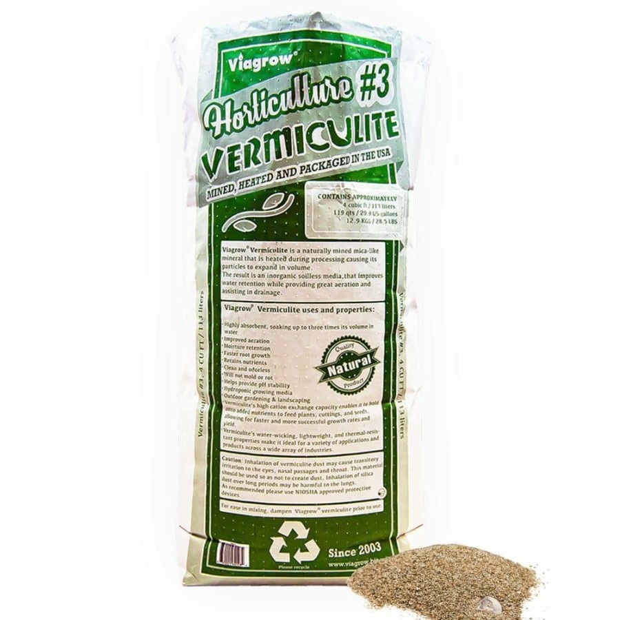 * Viagrow 4 Cu. Ft. 29.9 Gal./113 L Horticultural Vermiculite