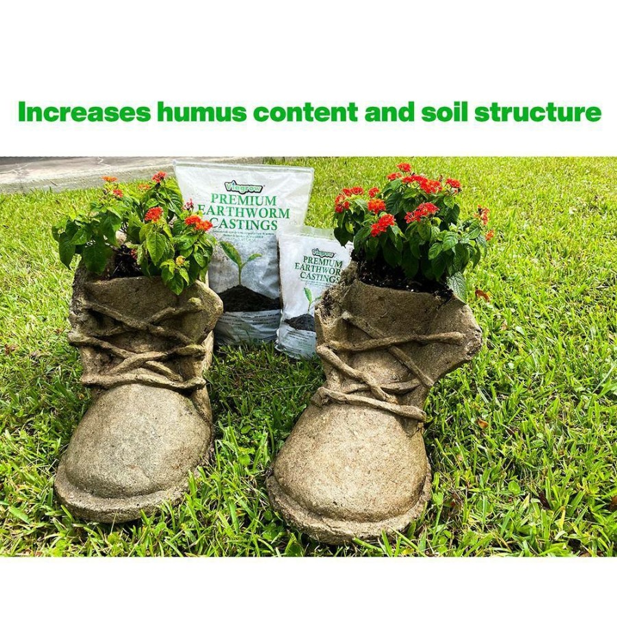 * Viagrow 6 Lbs. Earthworm Castings (6-Pack)