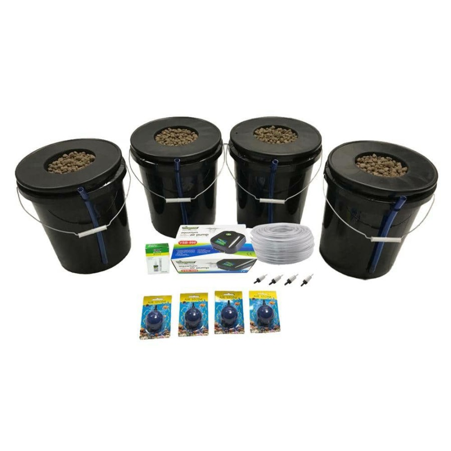 * Viagrow Deep Water Culture Hydroponic 4-Plant System