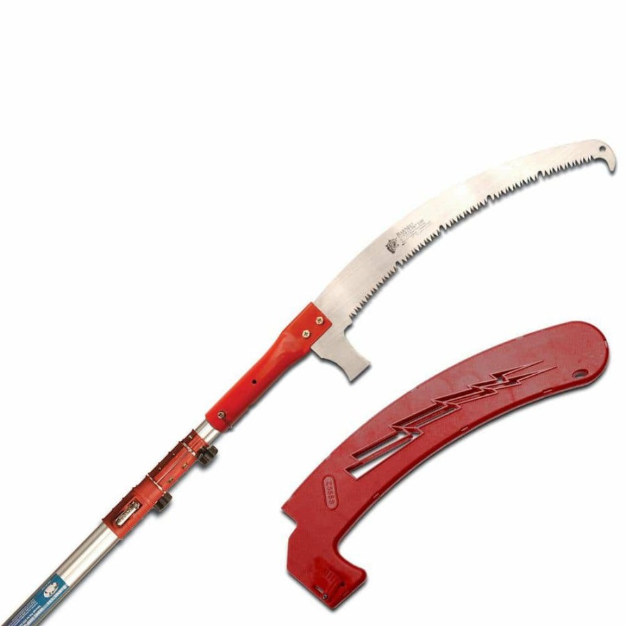 * Barnel Usa 17 In. Curved Serrated Blade With 7-1/4 Ft. To 23 Ft. Telescoping Pole Saw